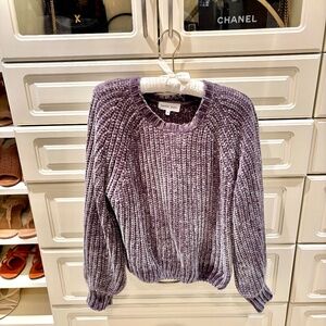 Bella Dahl Sweater Lavender Medium